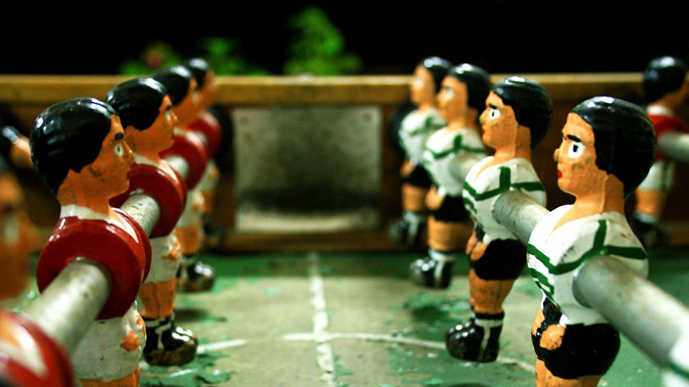 Alter Kickertisch