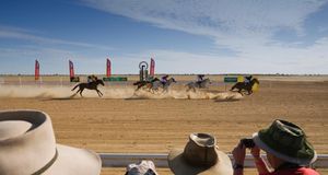 Birdsville races, Birdsville, Queensland, Australia --  Andrew Watson &copy; (Bing Australia)