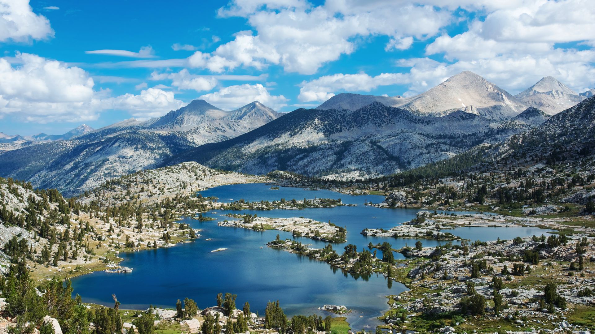 Marie Lake, John Muir Wilderness near Bishop, California, United States