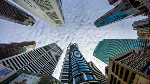 Singapore’s business district