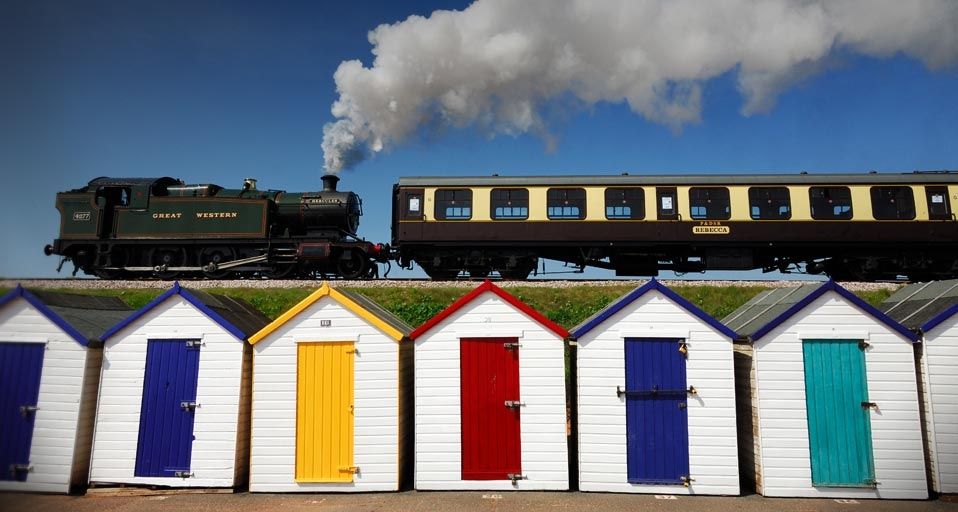 Paignton and Dartmouth Steam Railway, Paignton, Devon, England