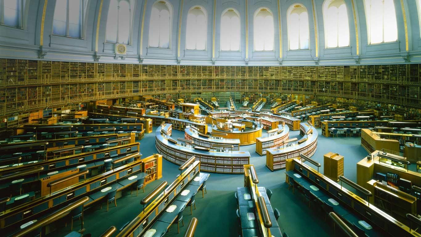 British Museum Reading Room, Bloomsbury, London, England