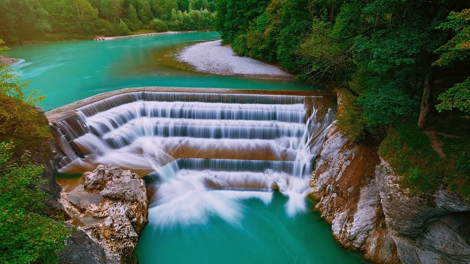 Lechfall, Füssen, Bavaria, Germany