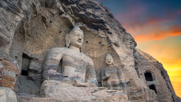 Grotte di Yungang, Datong, provincia di Shanxi, Cina