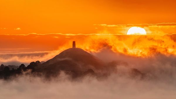 Glastonbury Tor, Somerset, England