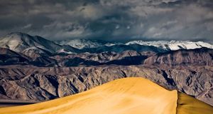 Sand Dunes in Death Valley, on the California and Nevada border -- Rudy Sulgan/Corbis &copy; (Bing Australia)