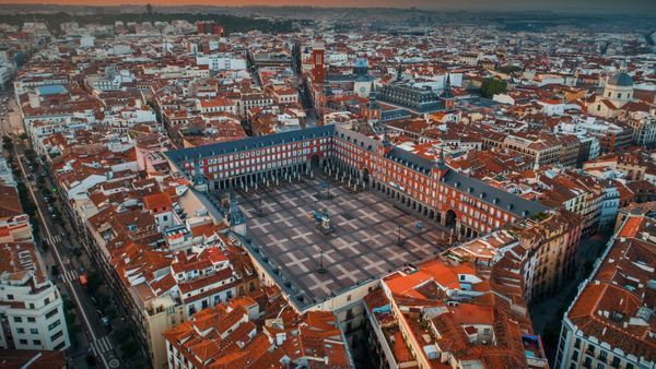 Plaza Mayor de Madrid, España