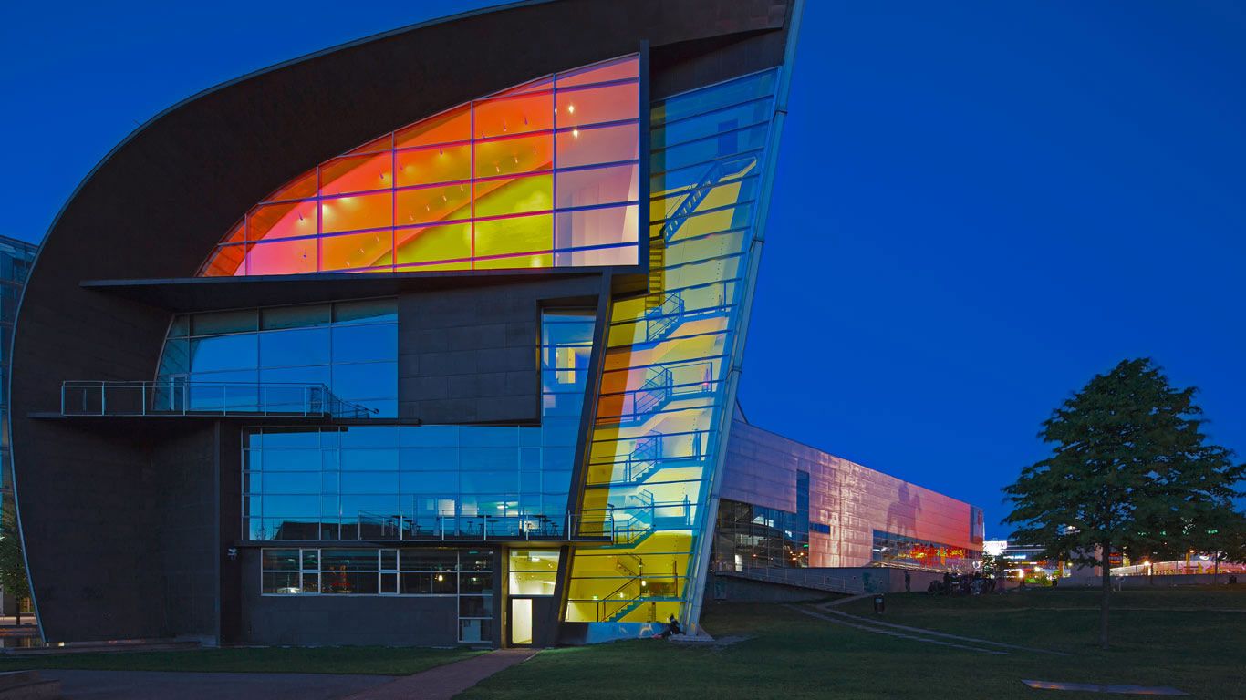 Kiasma Museum of Contemporary Art in Helsinki, Finland