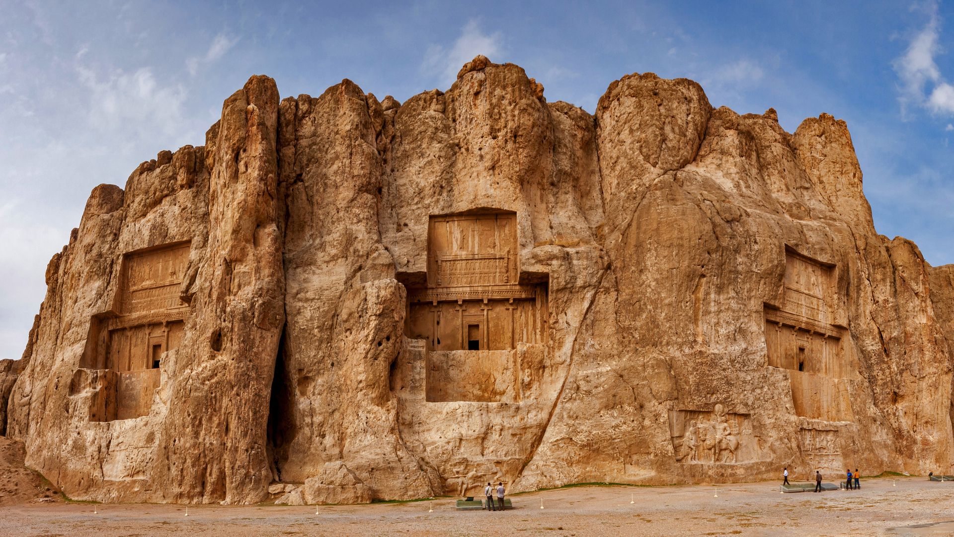 Naqsh-e Rustam archaeological site near Persepolis, Iran