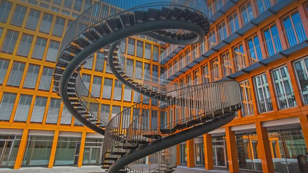 “Umschreibung” dell’artista Olafur Eliasson a Schwantalerhöhe, Monaco di Baviera