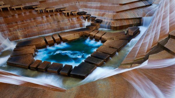 Fort Worth Water Gardens, Fort Worth, Texas, USA