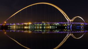 Infinity Bridge in Stockton-on-Tees, England (© Bahadir Yeniceri/Shutterstock)(Bing United Kingdom)