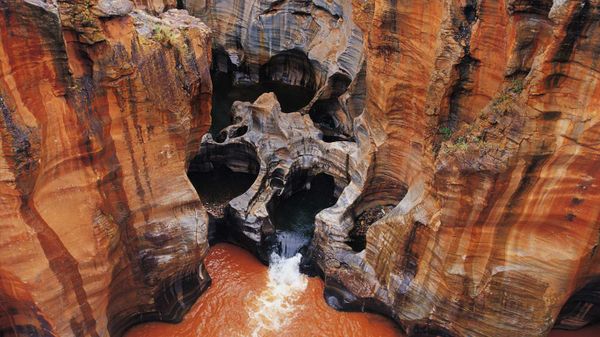 Bourke’s Luck Potholes in Blyde River Canyon, South Africa