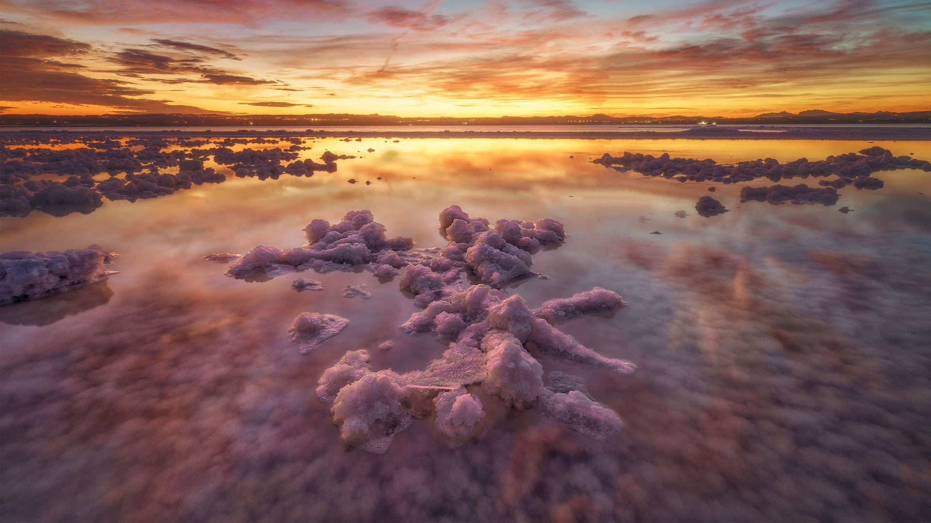 Laguna di Torrevieja, Alicante, Spagna