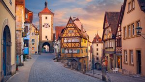 Rothenburg ob der Tauber, Bavaria, Germany (© RudyBalasko/Getty Images)(Bing Australia)