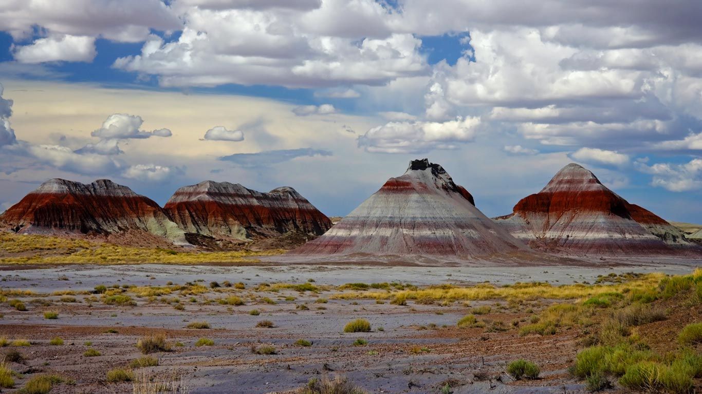 Tepees area, Petrified Forest National Park, Arizona