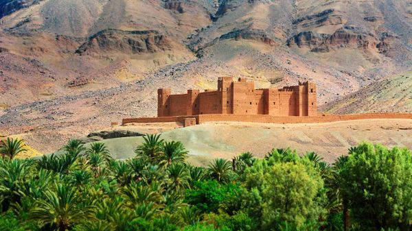 Timiderte Kasbah, Draa Valley, Morocco