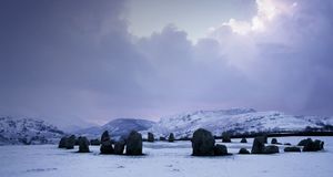 Castlerigg stone circle in winter in Cumbria, England -- Antony Edwards/Getty Images &copy; (Bing United Kingdom)