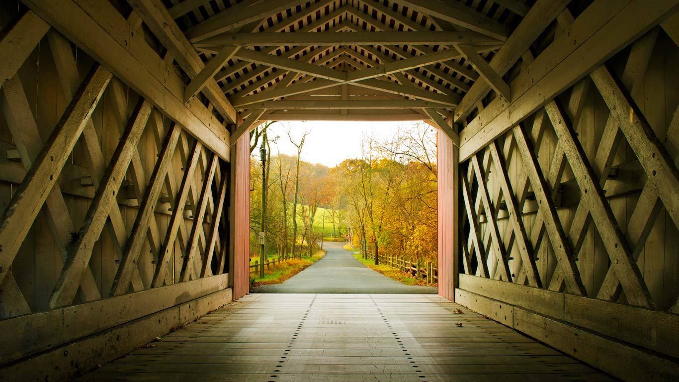 Ashland Bridge in Yorklyn, Delaware