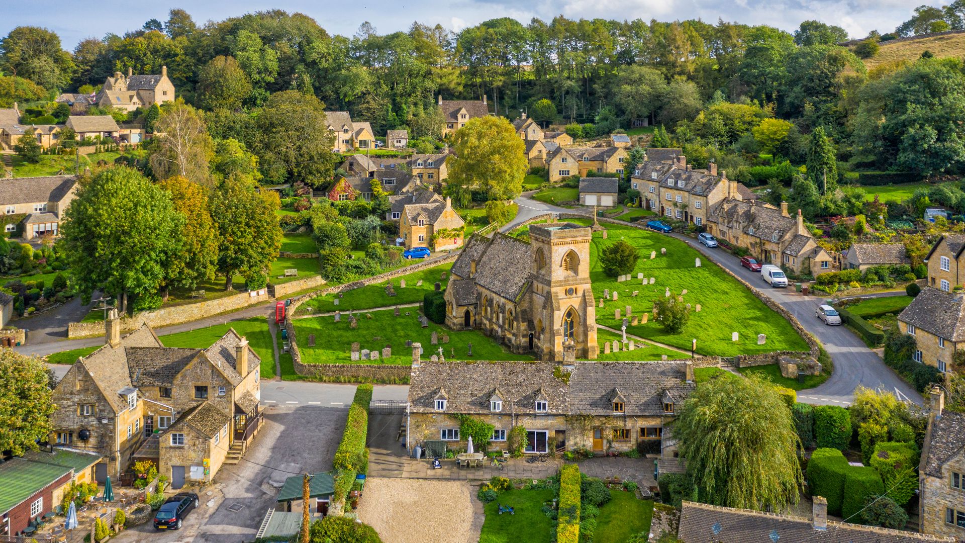 Cotswolds village of Snowshill, Gloucestershire, England, United Kingdom, Europe