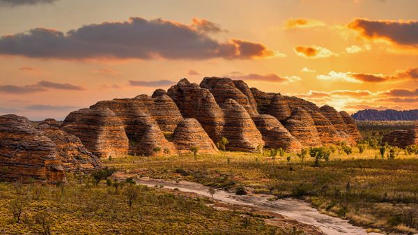 Bungle Bungle Range in Purnululu National Park, Australia
