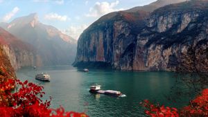 Les Trois Gorges, Yangzi Jiang, Chine (© View Stock/Getty Images)(Bing France)