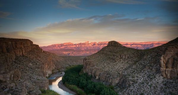 The Rio Grande River, Big Bend National Park, Texas