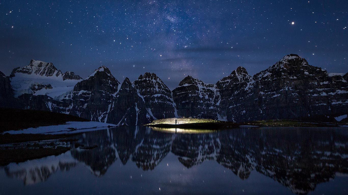 Minnestimma Lake, Banff, Alta.