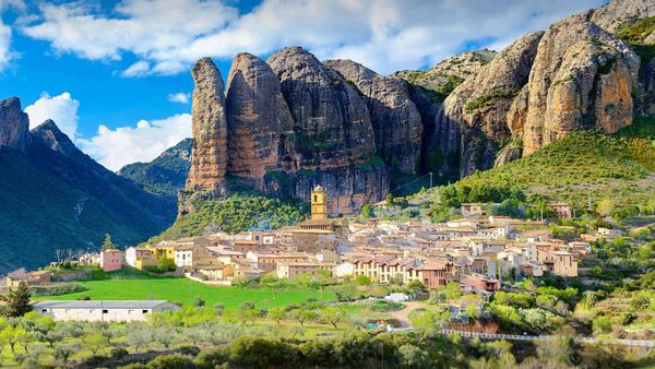 Mallos de Agüero, Huesca, Spain
