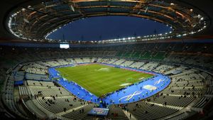 Stade de France à Saint-Denis, Île-de-France, France (© Offside/REX/Shutterstock)(Bing France)