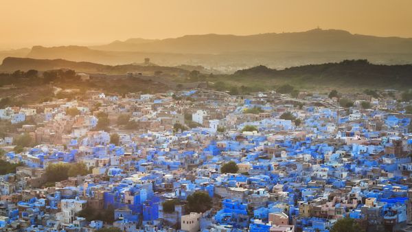 La città blu di Jodhpur, India