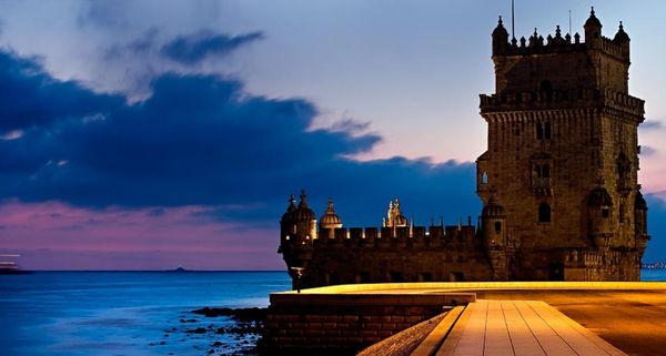 Belém Tower in Lisbon, Portugal