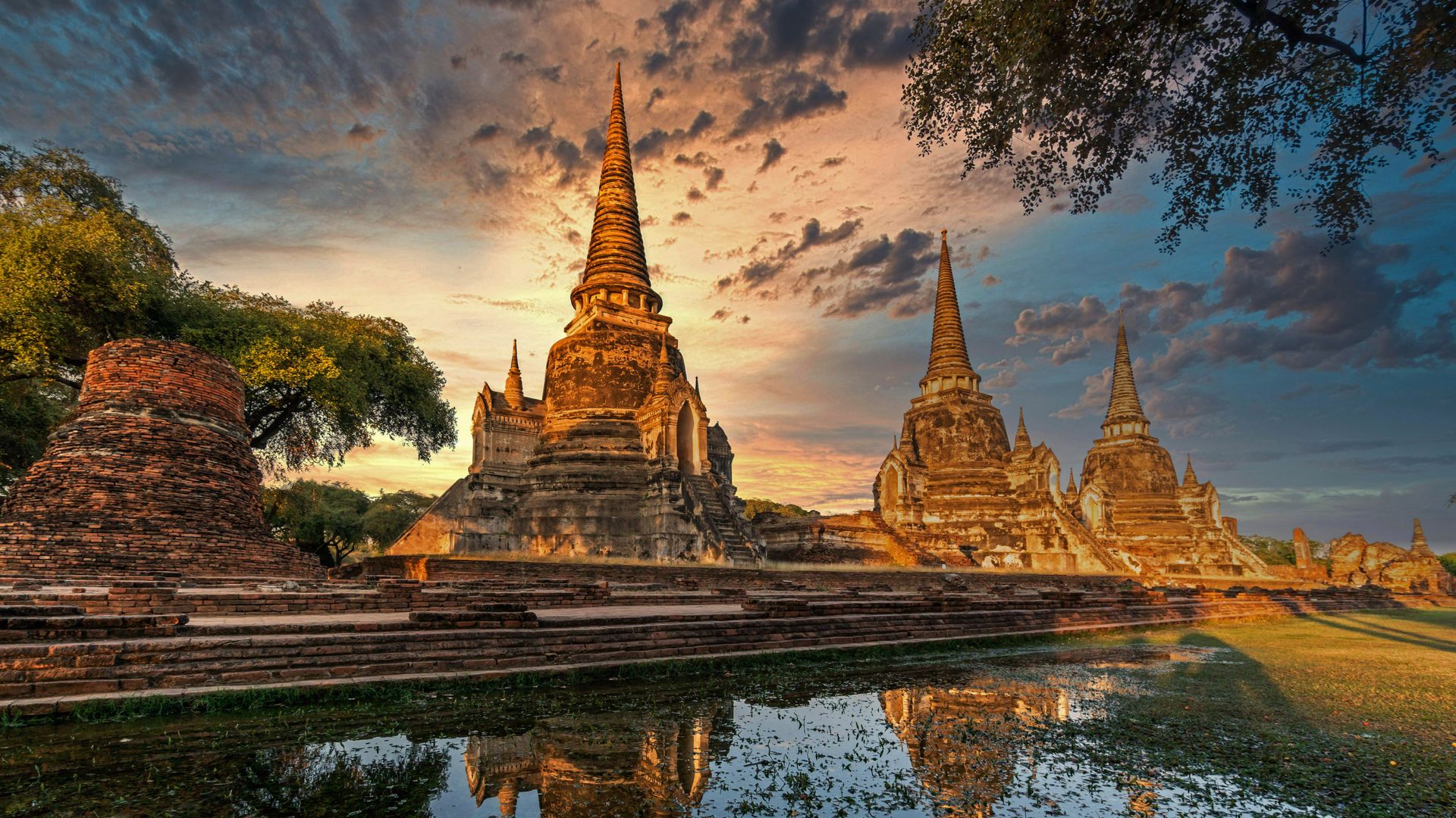 Wat Phra Si Sanphet, Ayutthaya Historical Park, Unesco World Heritage Site, Ayutthaya, Thailand