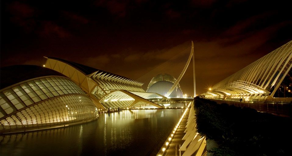 City of Arts and Sciences education and entertainment complex in Valencia, Spain