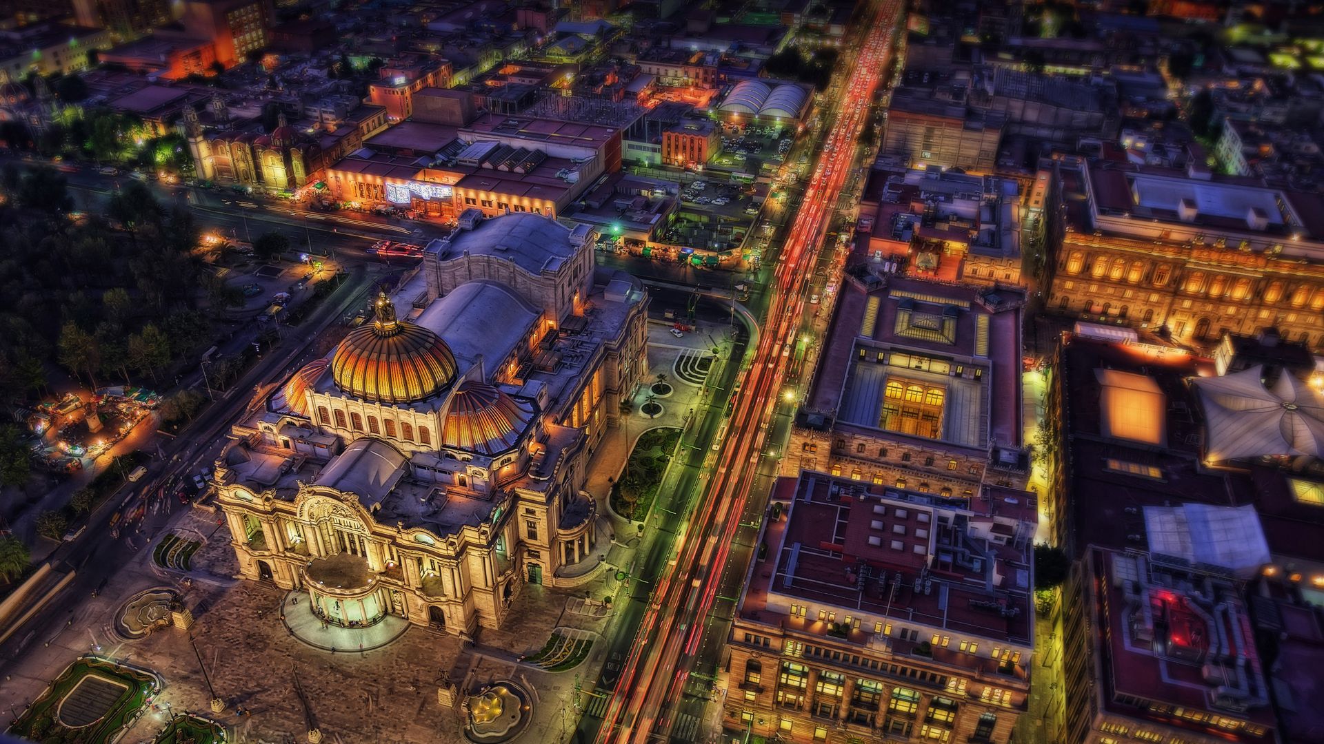 Palais des beaux-arts, Mexico, Mexique