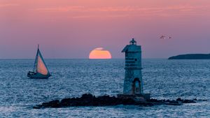 Il Faro Mangiabarche, Sant'Antioco, Sulcis, Sardegna (© Francesco Riccardo Iacomino/Getty Images)(Bing Italia)