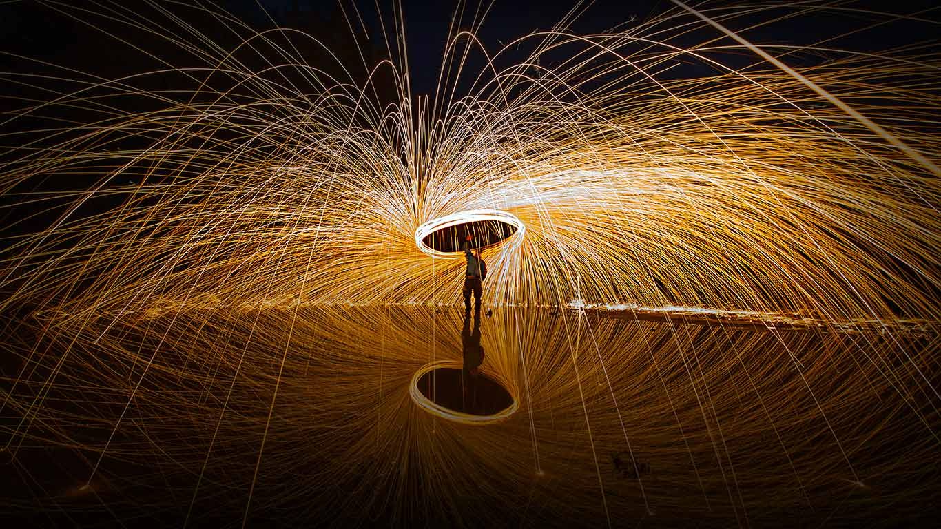‘Spark art’ photography