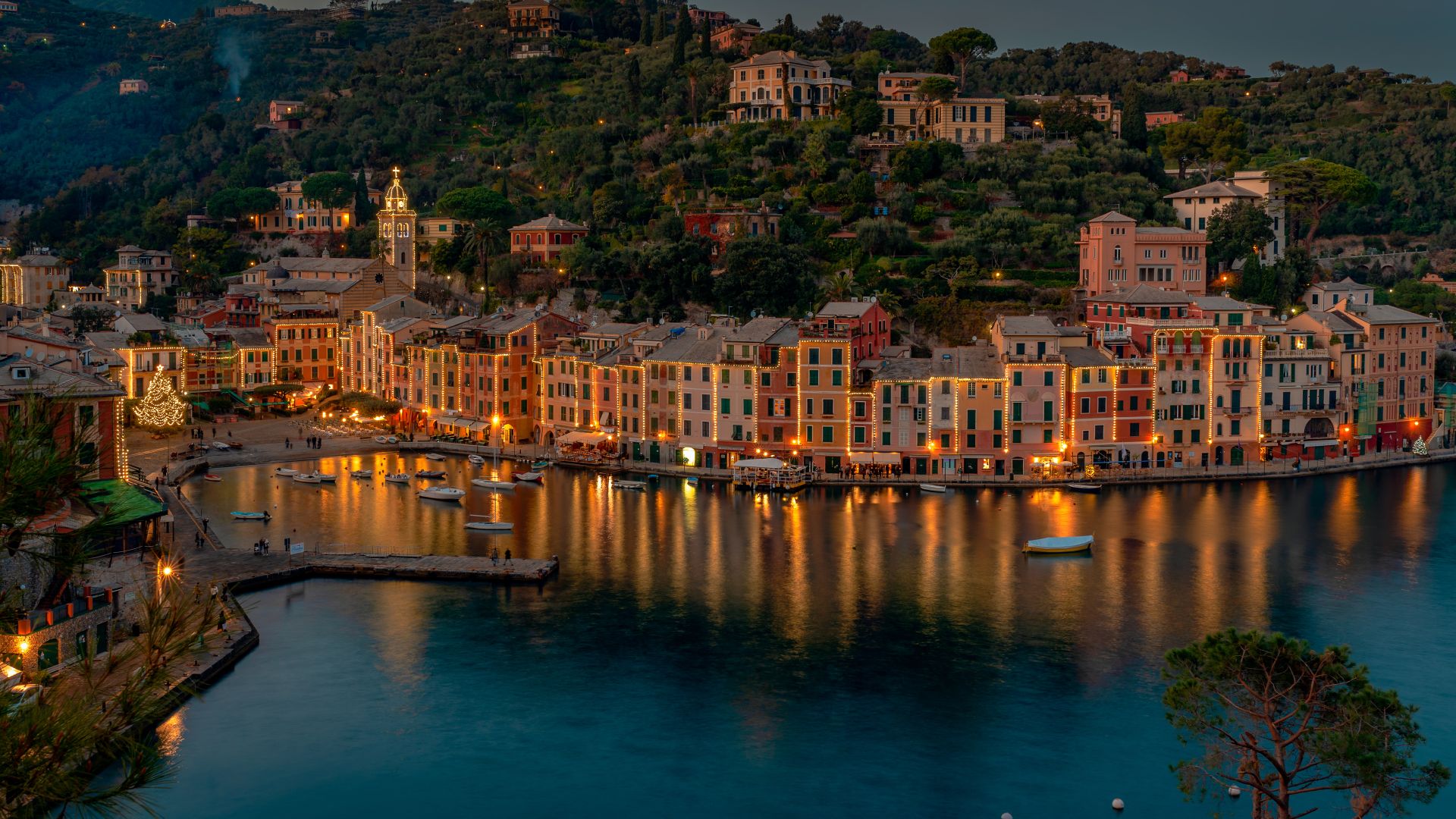Albero di Natale, Portofino, Liguria