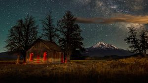 美国加州沙斯塔山 (© Nagesh Mahadev)(Bing China)