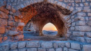 Ruins in Safed, Israel (© Noam Armonn/Corbis)(Bing United States)