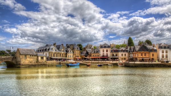 Port de Saint-Goustan, Auray, Brittany, France