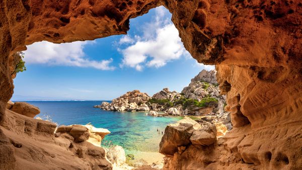 Cala Spinosa, Capo Testa, Santa Teresa di Gallura, Sardegna, Italia