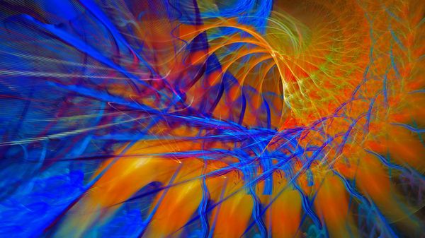 Flammes fractales