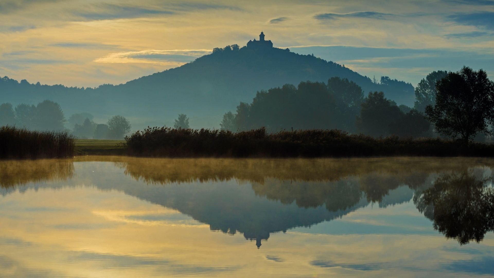 Wachsenburg Castle near Erfurt, Germany
