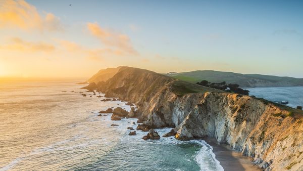 Chimney Rock, Point Reyes National Seashore, California, USA