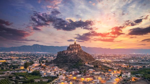 Castillo de Monteagudo, Murcia, España
