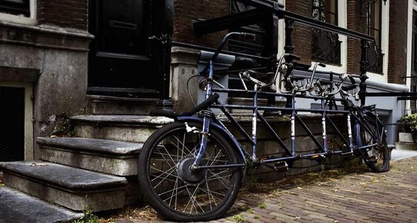 TandemBicycleParked