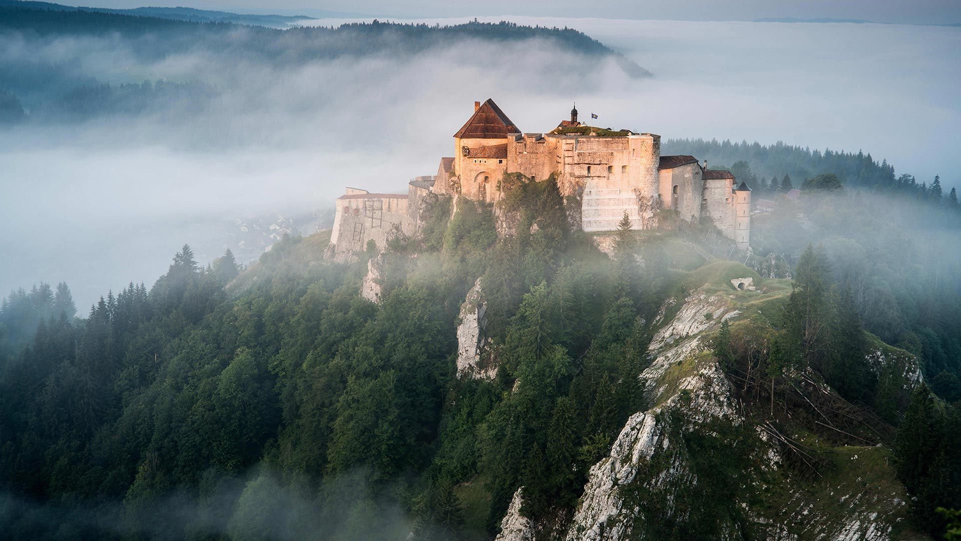 Chateau de Joux, Bourgogne-Franche-Comté