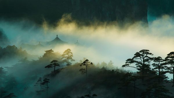 Mount Huangshan in Anhui province, China