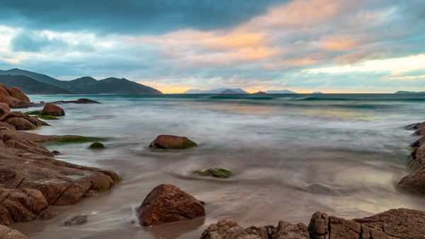 Spiaggia a Santa Catarina, Brasile